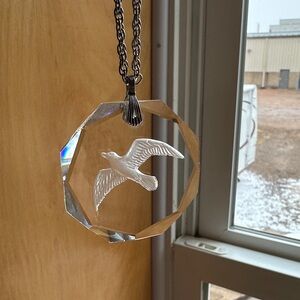 Crystal Bird Necklace